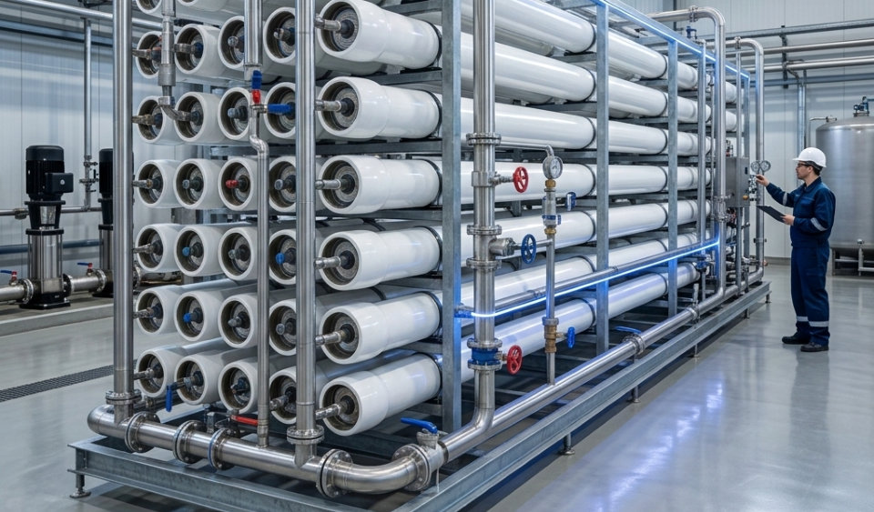 RO Membranes hard water mineral scale energy efficiency