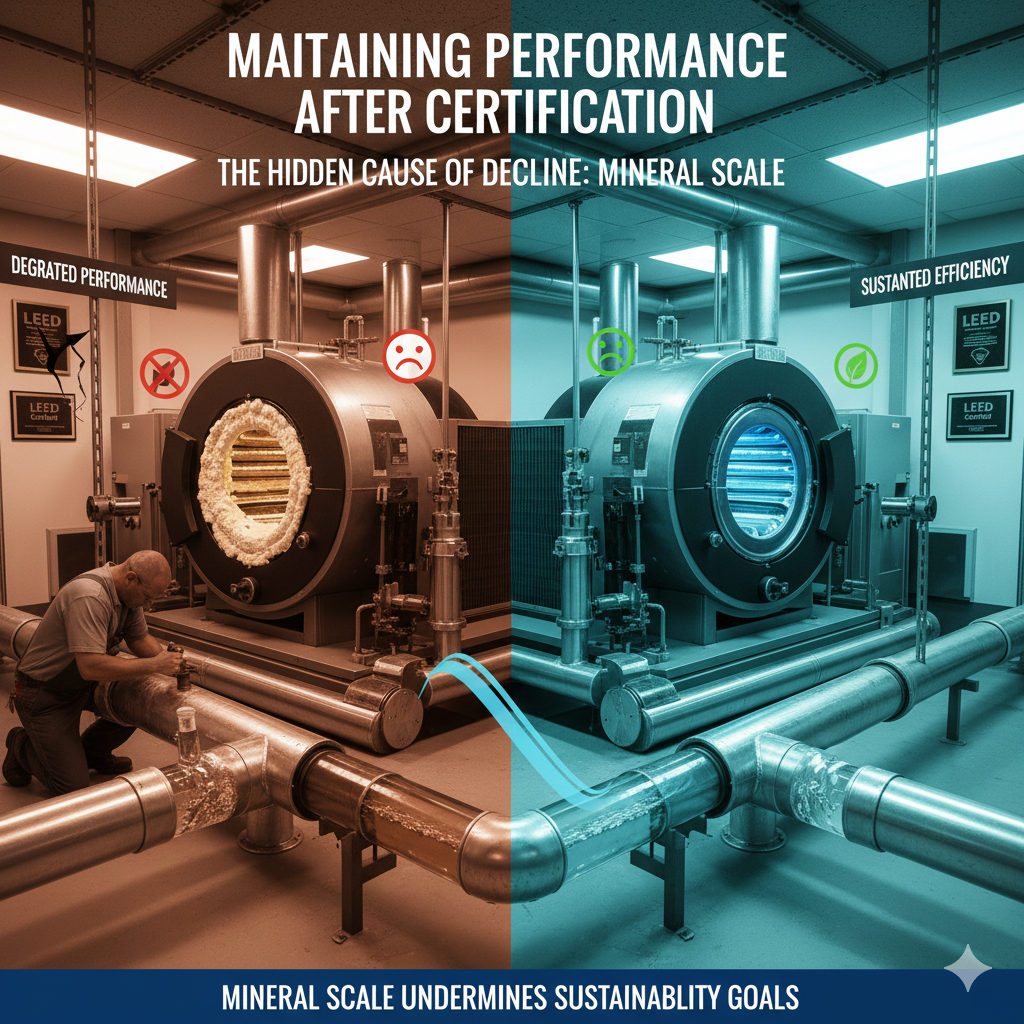 School maintenance challenges with scale buildup