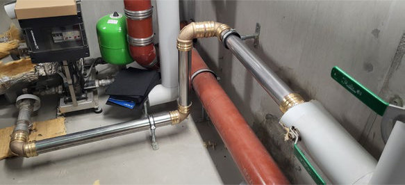 Havblik Condo water softener before