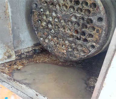 CCI VIETNAM chiller hard water after