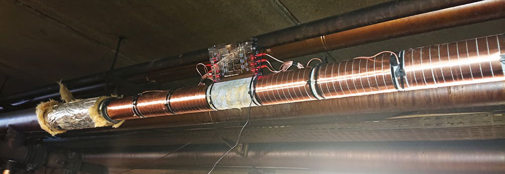 Kometa meat factory descale cooking food chamber pipeline