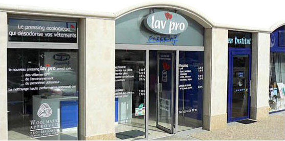 Lav'pro ecological laundry service in Albertville, France