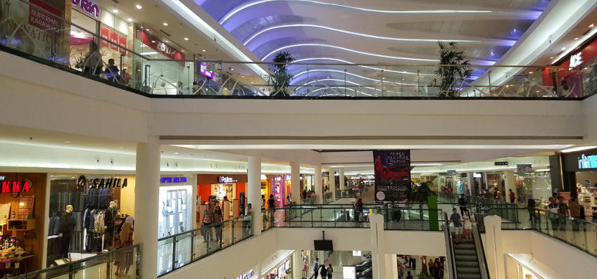 Supermall cooling towers