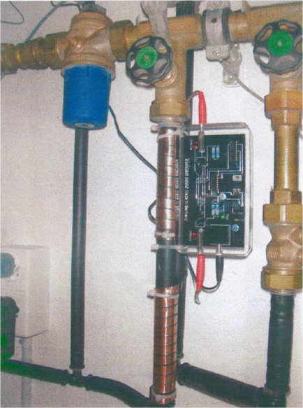 homeowner Suisse remove hard water limescale minerals 13 years