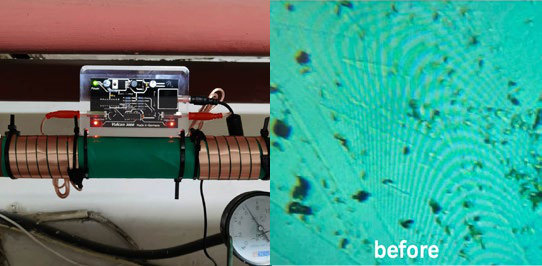 Mongolian University of Science and Technology hard water softener before