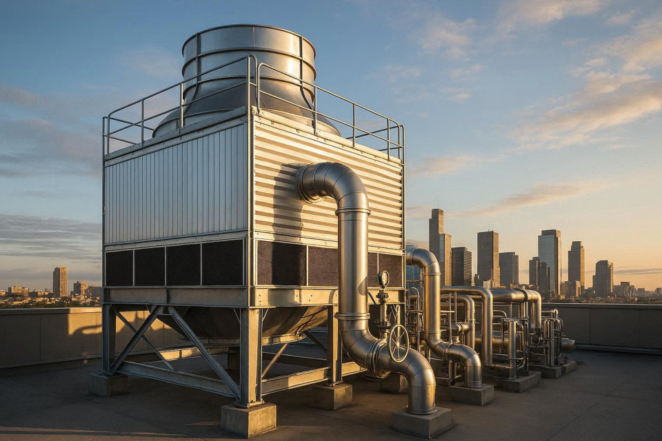 cooling towers mineral sclae energy efficiency