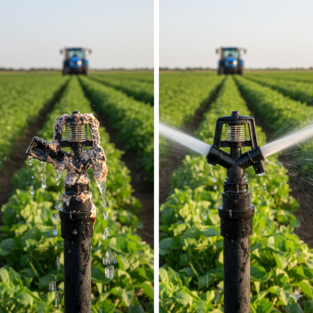 hard water softener agricultural descaler irrigation systems